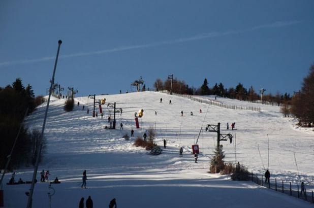 Esquiando en Schnepfenried