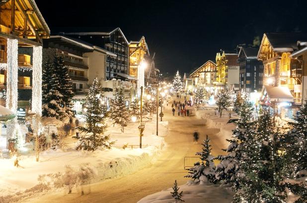 Val d'Isere nocturna 