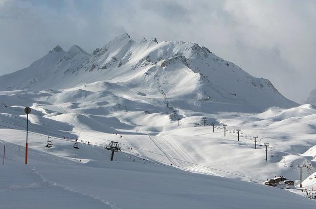 Val d'Isère, foto tomada 6 enero 2016
