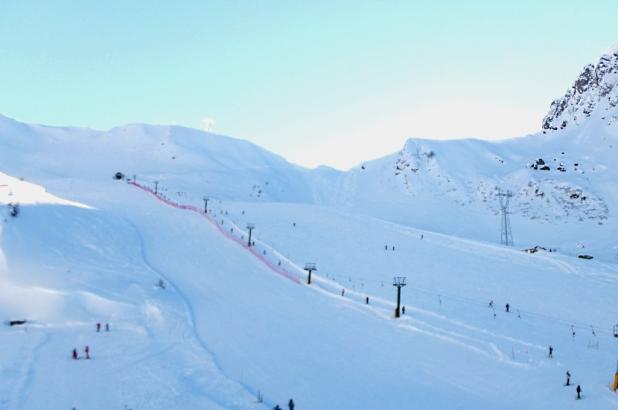 Esquiando en Valgerola