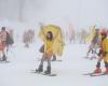 870 personas participan en la bajada de bikinis y bañadores sobre la nieve más famosa del mundo
