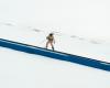 Nuevo récord mundial de esquí sobre un riel largo como 1,5 campos de fútbol