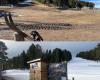 Impactantes fotos de Tuixent La Vansa: la nieve desaparece en una semana