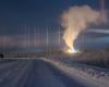 Un tsunami de nieve cubre la ciudad de Krasnoyarsk, en Siberia