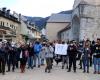 Manifestación del turismo de la nieve en la Val d’Aran para reclamar medidas urgentes para los negocios