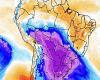 Avanza una gran ola polar en Sudamérica con nevadas en lugares insólitos
