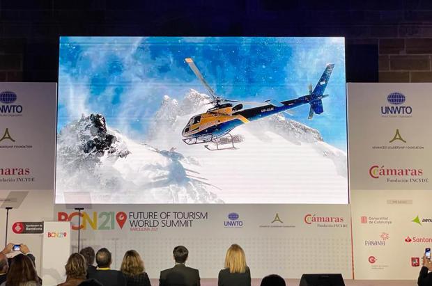 La futura estación de esquí argentina de El Azufre se presenta en Barcelona