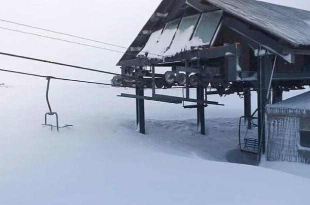 El centro de esquí Corralco llega a los 5 metros de nieve acumulada, unos registros históricos