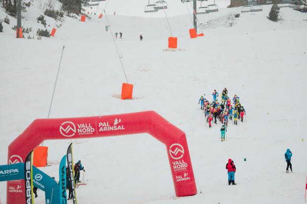 Se disputa la Vertical Race, prueba reina de los Campeonatos del Mundo en Andorra