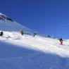 Francia Alta Saboya (Haute-Savoie) Le grand massif arrivée du télésiège Désert Blanc