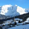 Vista de Combloux en la zona del Mont-Blanc