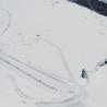 Imagen de la pista esquiable del glaciar de la Jungfrau