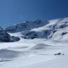 vista del glaciar de Kaunertal en el Tirol
