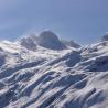 Panorama de el dominio esquiable de Les Sybelles