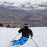 Esquiando en Masella con vistas al valle de la Cerdanya