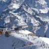 Imagen de la estación de esquí de Meribel en la saboya