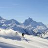 Imagen de la estación de esquí de St.Anton en el Tirol Austria