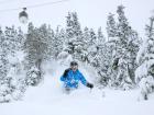 Imagen de la nevada en Whistler ne diciembre del 2012, 327 cm acumulados