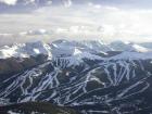 Imagen aérea de la estación de esquí de Cooper Mountain