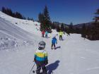Esquiando en Krinnenalpe