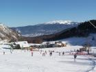 Aspecto de la base de la estación de esquí de Mijanès-Donezan 