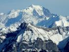 Vista del Mont Blanc desde Le Semnoz