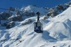 Teleférico de funivia Monte-Bianco