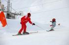 Enseñando a esquiar en Woodbury