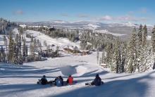 Lake Tahoe o la tormenta perfecta. Half Pipe en Northstar Lake Tahoe