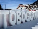 Toboganning, otra forma de deslizarse por la nieve suiza de Leysin