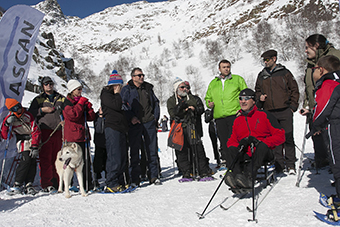 Kilian Jornet apadrina el proyecto "Sumando Capacidades" en la estación de esquí de Tavascan