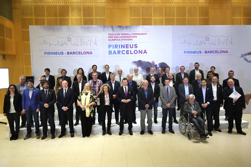 Arrancan los trabajos de la candidatura olímpica Pirineus-Barcelona para el 2030