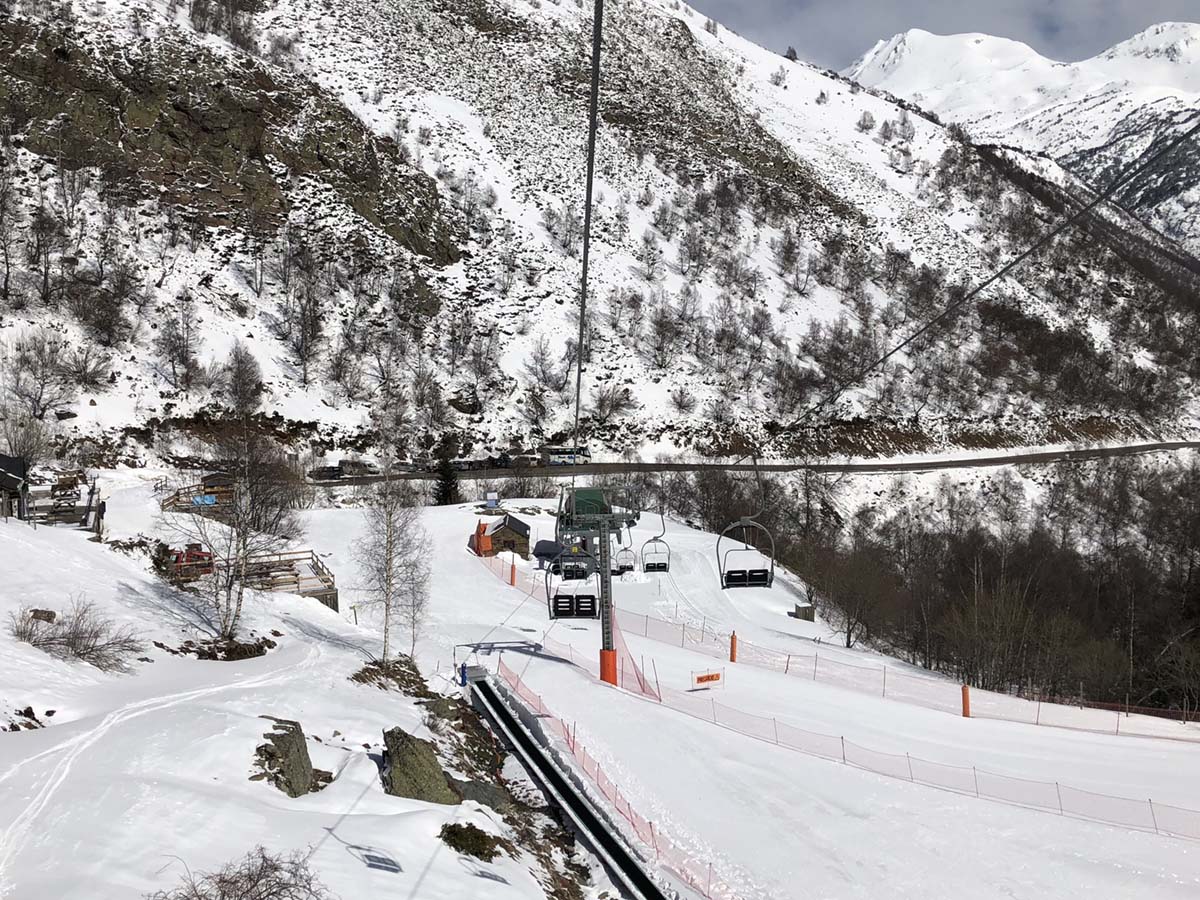 Tavascan despidió una "corta" pero intensa temporada de esquí 