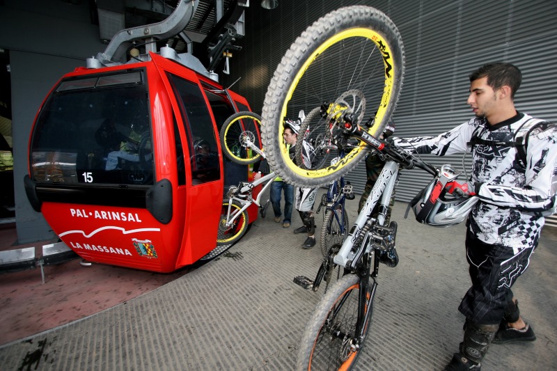 Aplazada la apertura de Vallnord Bike Park La Massana por avería en el telecabina