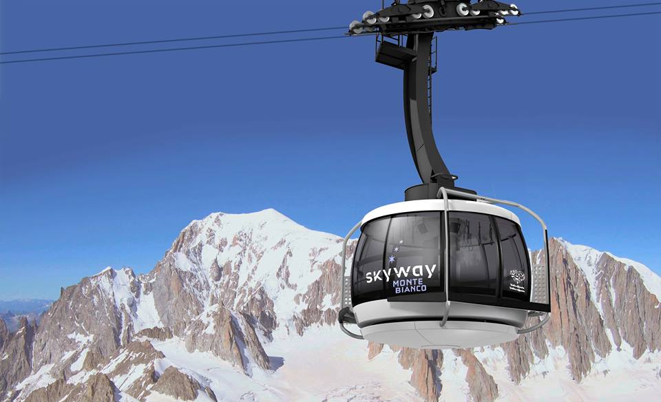 El nuevo y futurista teleférico al Mont Blanc es ya una realidad 