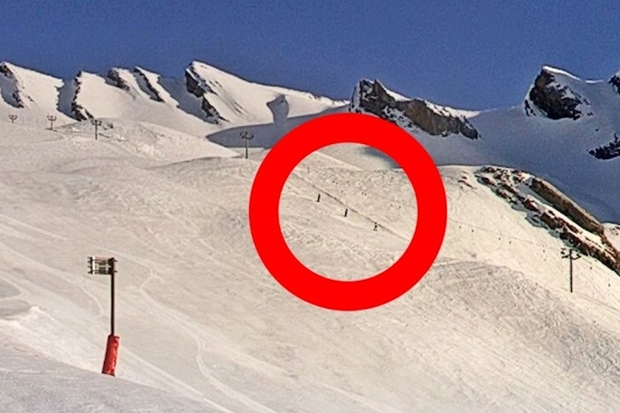 Ponen en marcha "a escondidas" un telesquí de La Clusaz para esquiar en pleno confinamiento