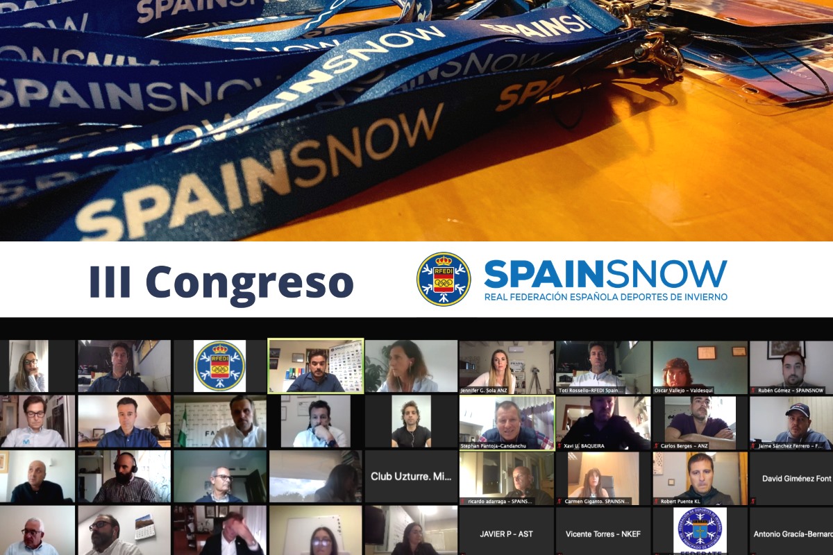 El III Congreso RFEDI–SPAINSNOW se celebrará los días 8, 9 y 10 de junio