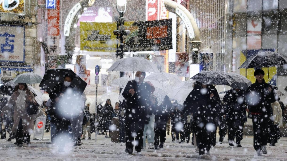 Caos en China y Japón a causa de las fuertes nevadas