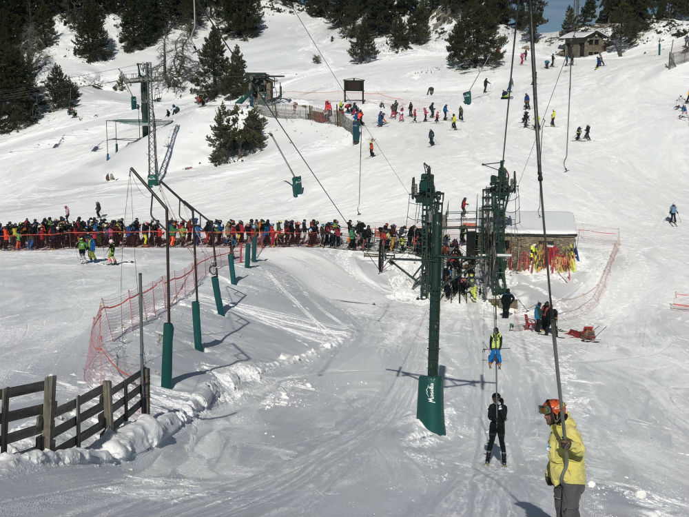 Masella cerró el puente del 1 de noviembre con 16.000 esquiadores (hace cinco años)