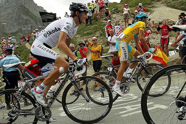 Foto archivo de una etapa de montaña del Tour de France