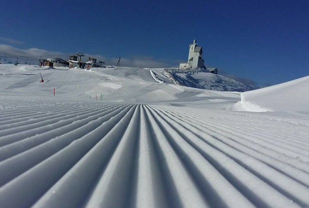 La nieve llegó y en cantidad, pero los días perdidos ya no se pudieron recuperar. Foto: Valgrande-Pajares