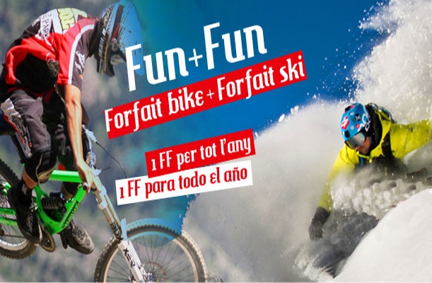 Vallnord pone a la venta el nuevo forfait anual Bike & Ski