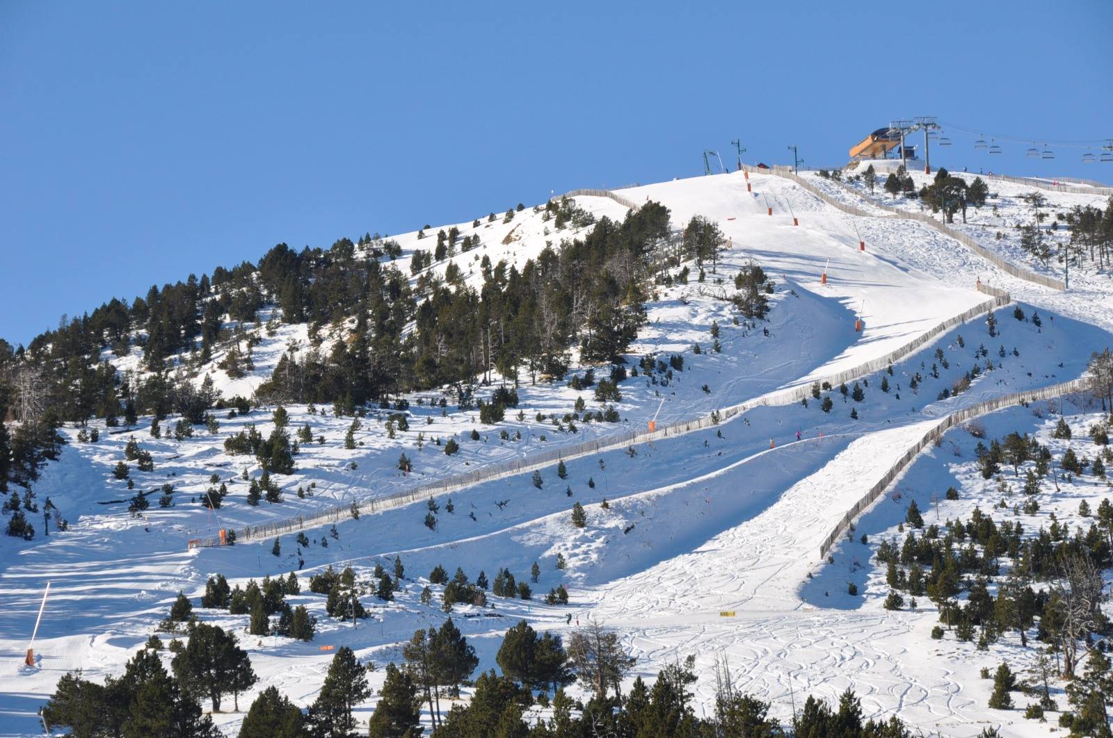 Vallnord ofrece estos días uno de los snowparks más completos del Pirineo