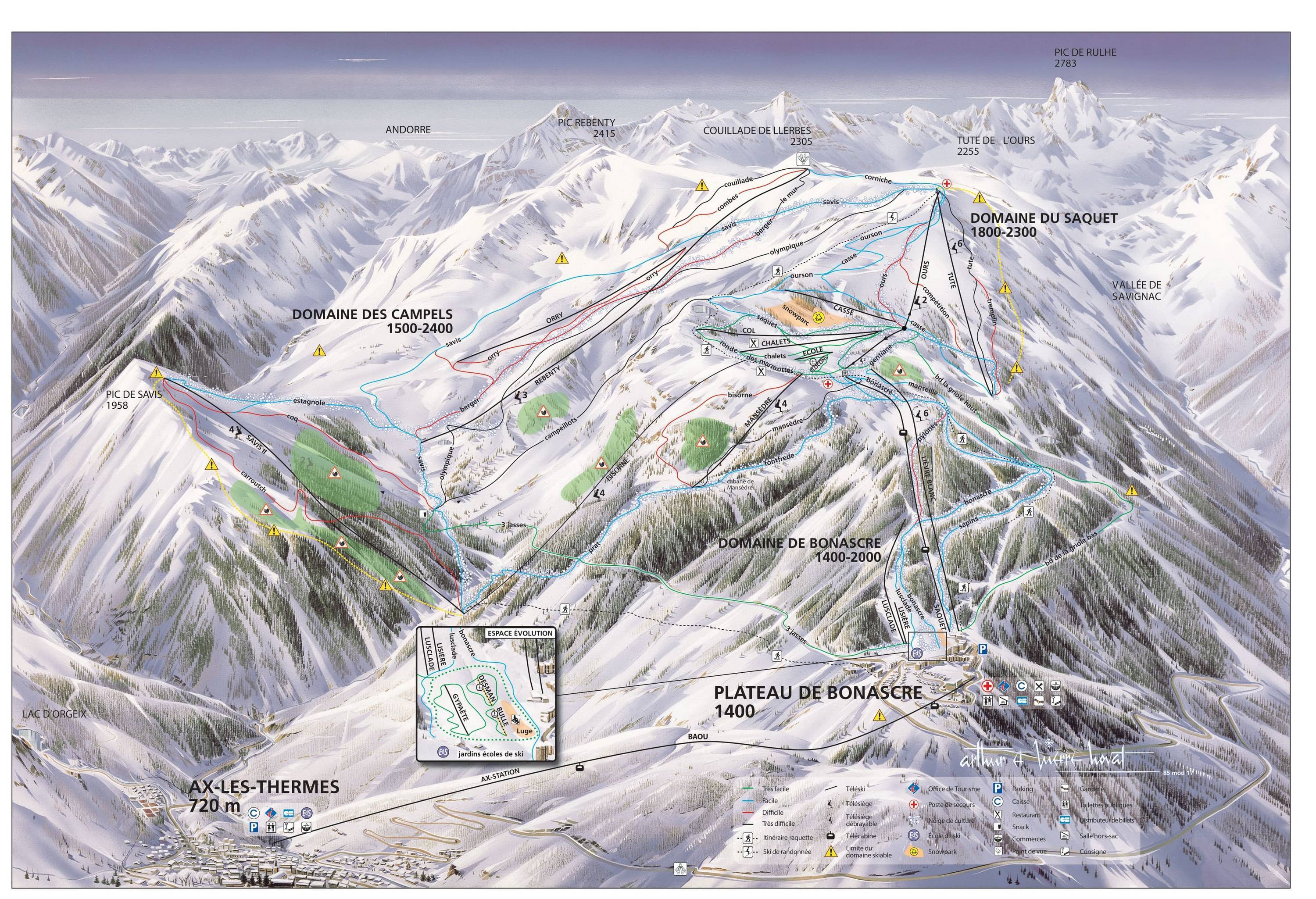 Mérens Les Vals encuesta a los esquiadores para saber si quieren el teleférico a Ax 3 Domaines
