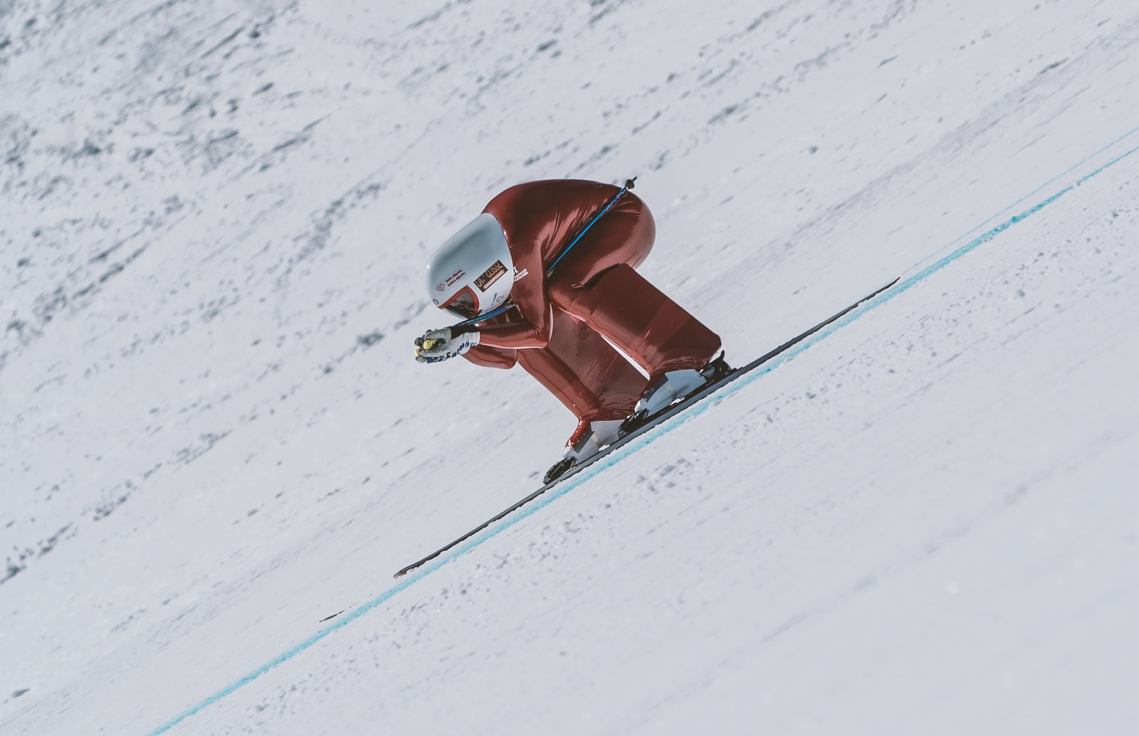Simone Origone vuela hasta los 228 km/h y se adjudica el Campeonato del Mundo de Speed Ski