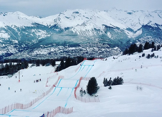 Circuito de SnowboardCross de Veysonnaz en los 4 Valles (Suiza)