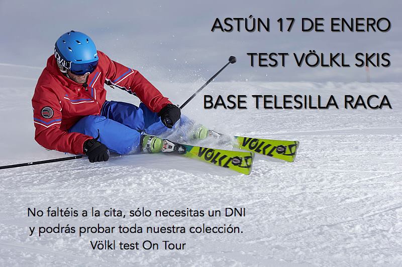 El Völkl Test On Tour estará en Astún el día del World Snow Day