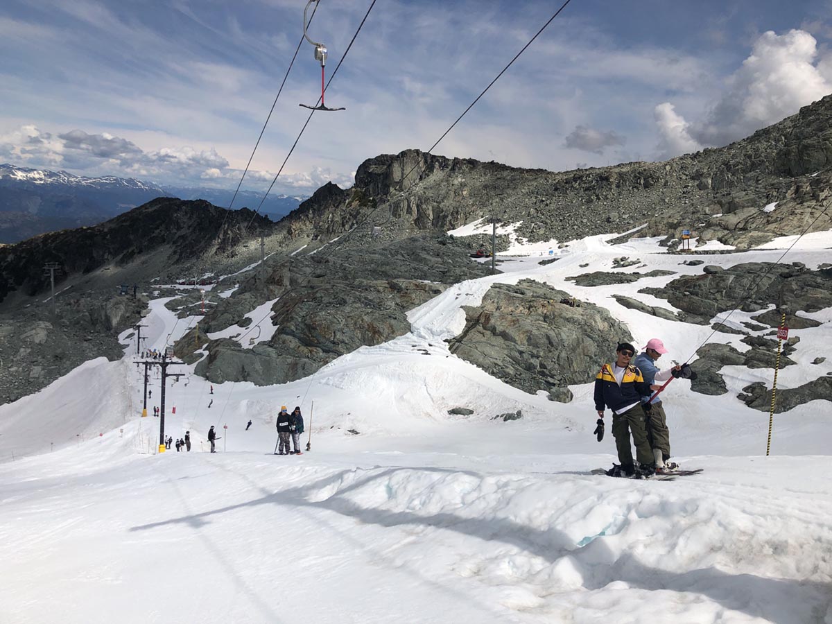 Whistler desmonta el T-Bar del glaciar Hortsman ¿Cambio de lugar o fin del esquí de verano?