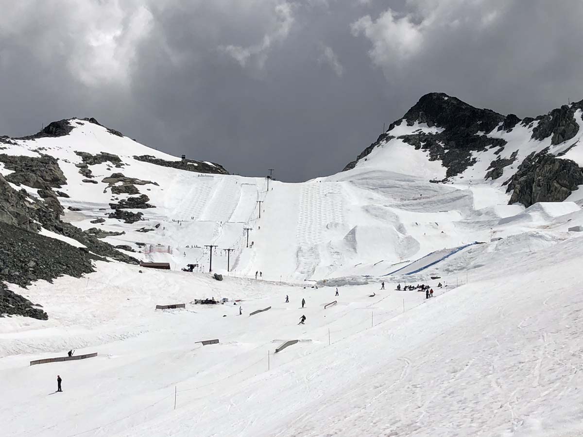 Este año Whistler Blackcomb no abrirá el glaciar para el esquí de verano
