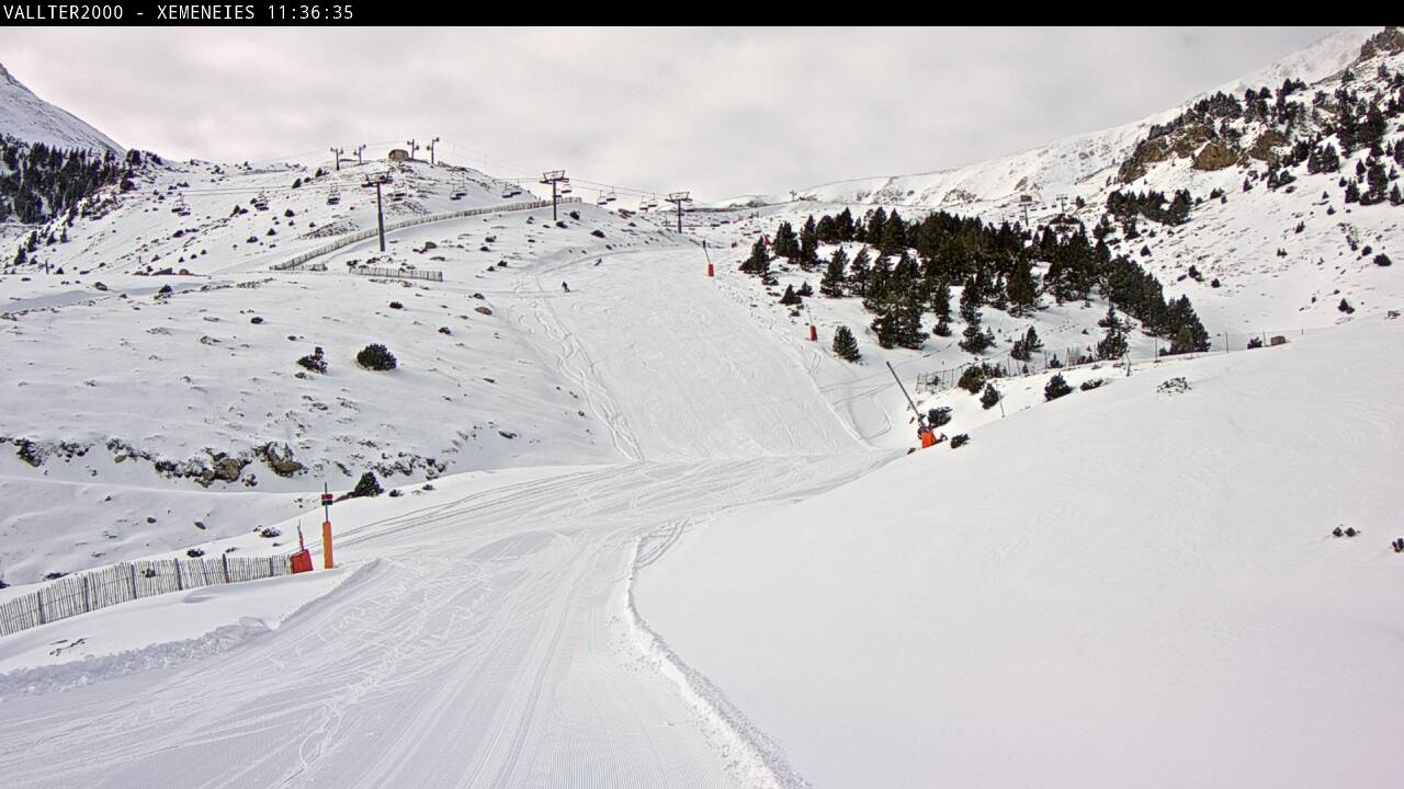 El pirineo Oriental recibe la nevada más importante de la temporada